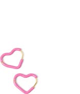 Pip Pop Enamel Heart Hoop