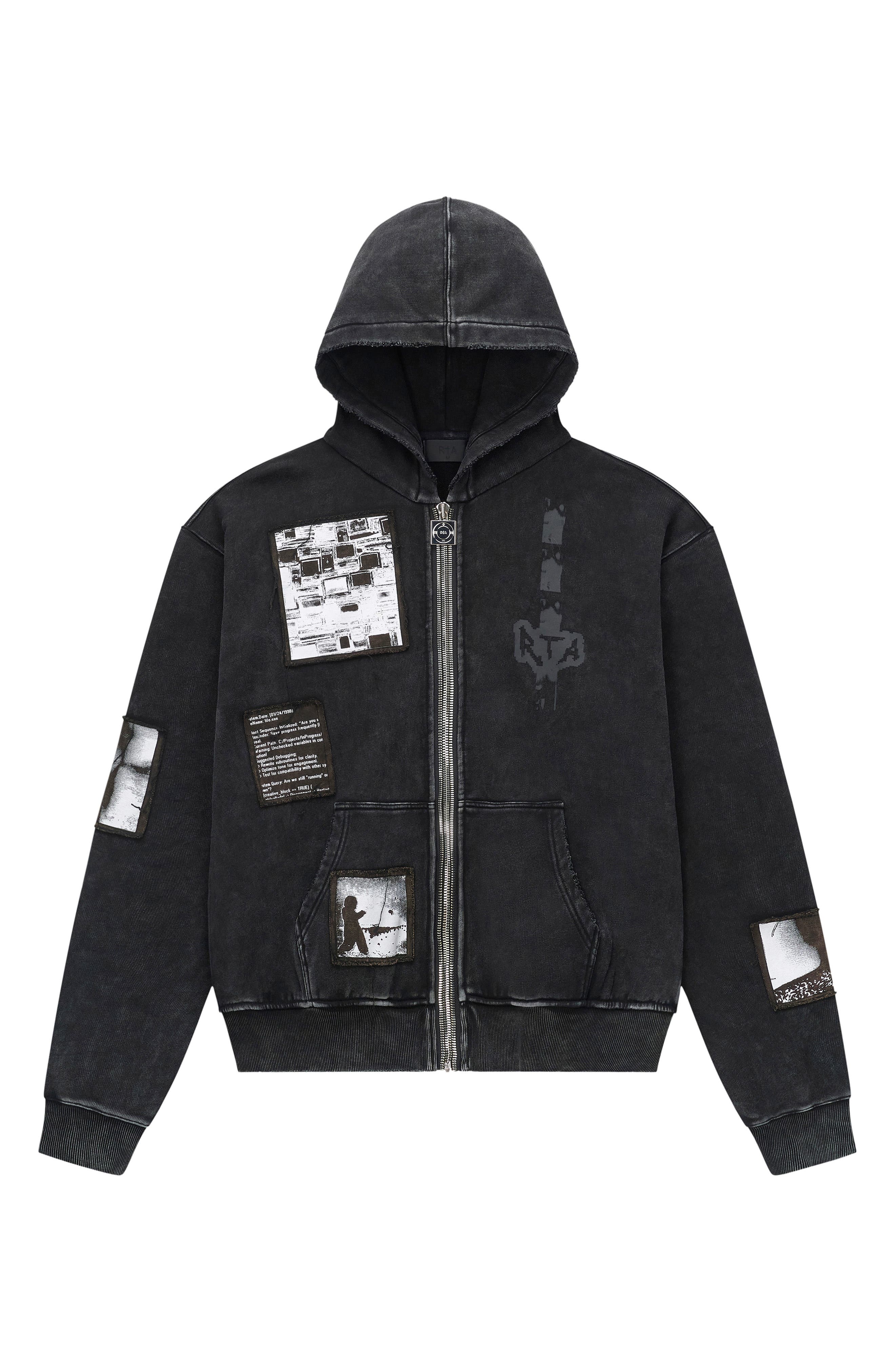 【公式オンライン・店舗完売品】 afb patched zip hoodie M afb patched zip hoodie DOUBLE LAYERD ZIP UP HOODIE – AFB 【公式通販】