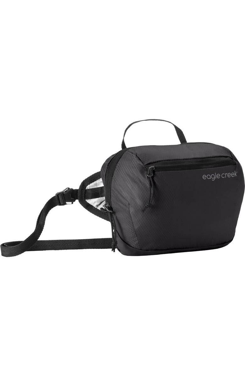 EAGLE CREEK Packable Hip Pack, Alternate, color, Black