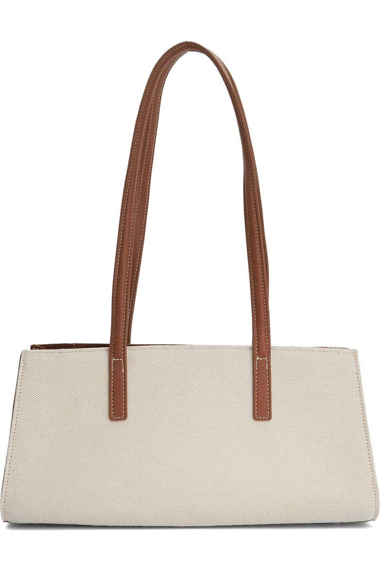 Dune London Depend Shoulder Bag, Alternate, color, Natural