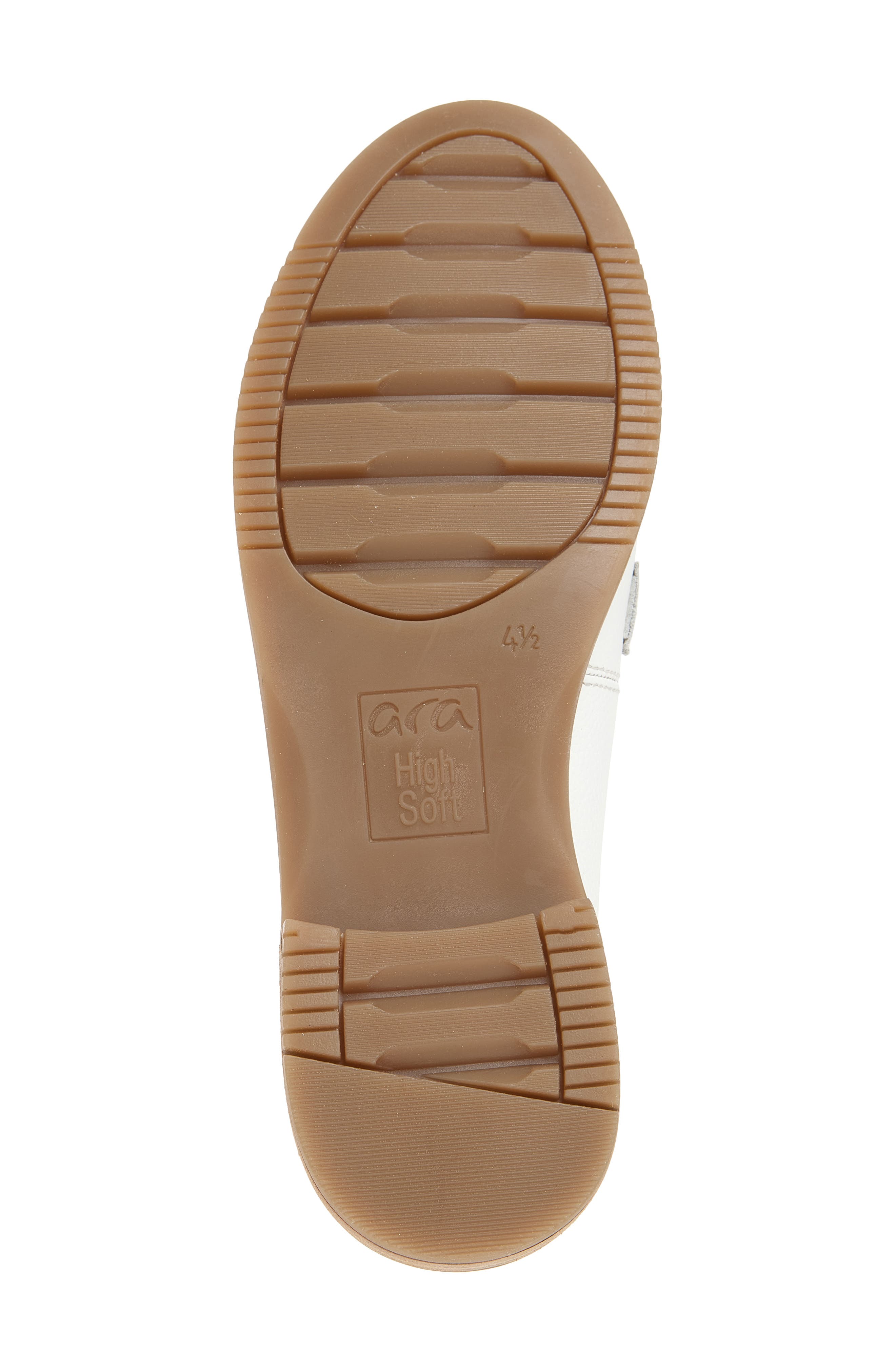 ara Angelica Bit Apron Toe Loafer, Alternate, color, White