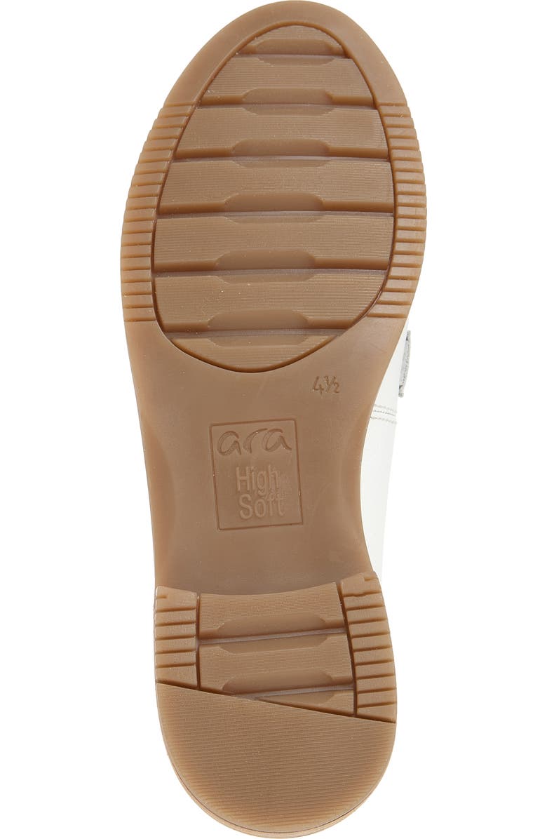 ara Angelica Bit Apron Toe Loafer, Alternate, color, White