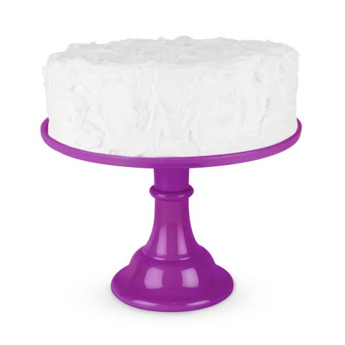 Twine Melamine Cake Stand In Fuchsia