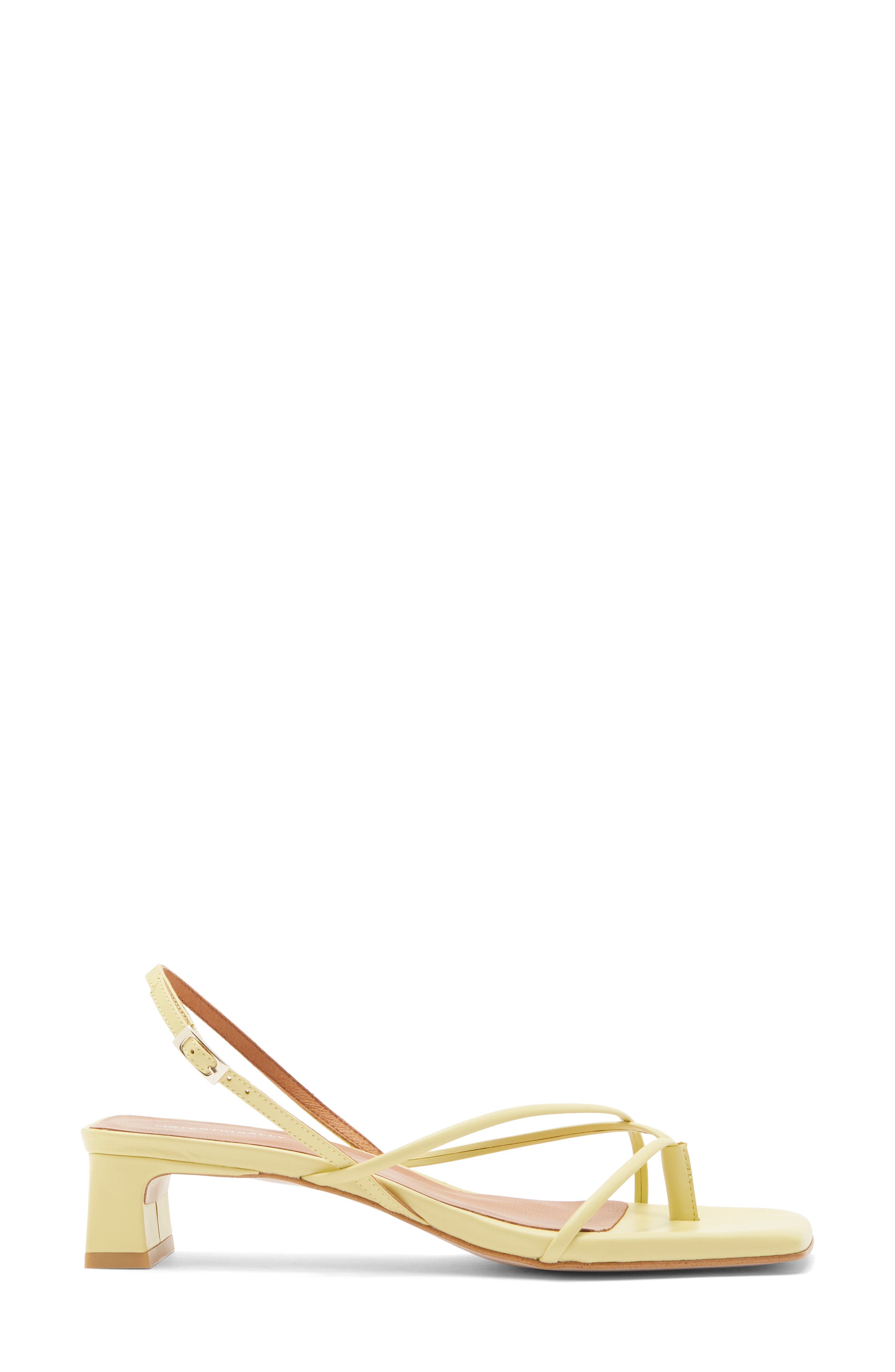Fifi Slingback Sandal, Alternate, color, BUTTER