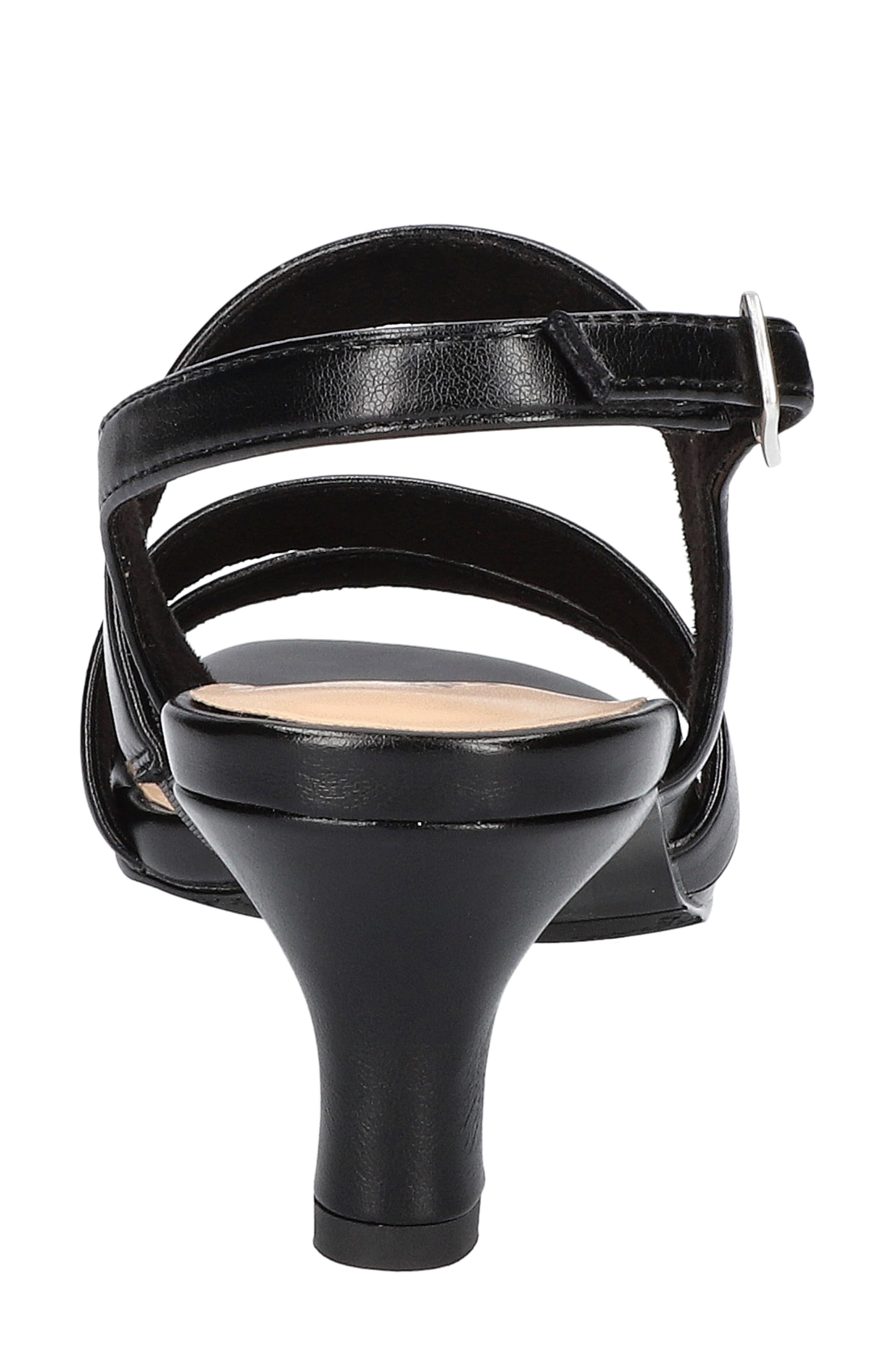 EASY STREET Como Strappy Sandal, Alternate, color, Black