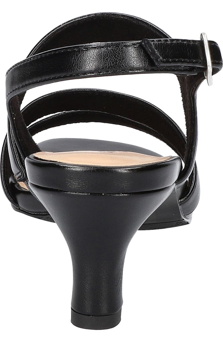 EASY STREET Como Strappy Sandal, Alternate, color, Black