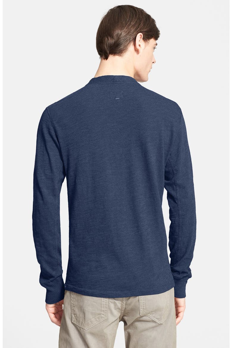 Classic Slim Fit Henley, Alternate, color, INDIGO