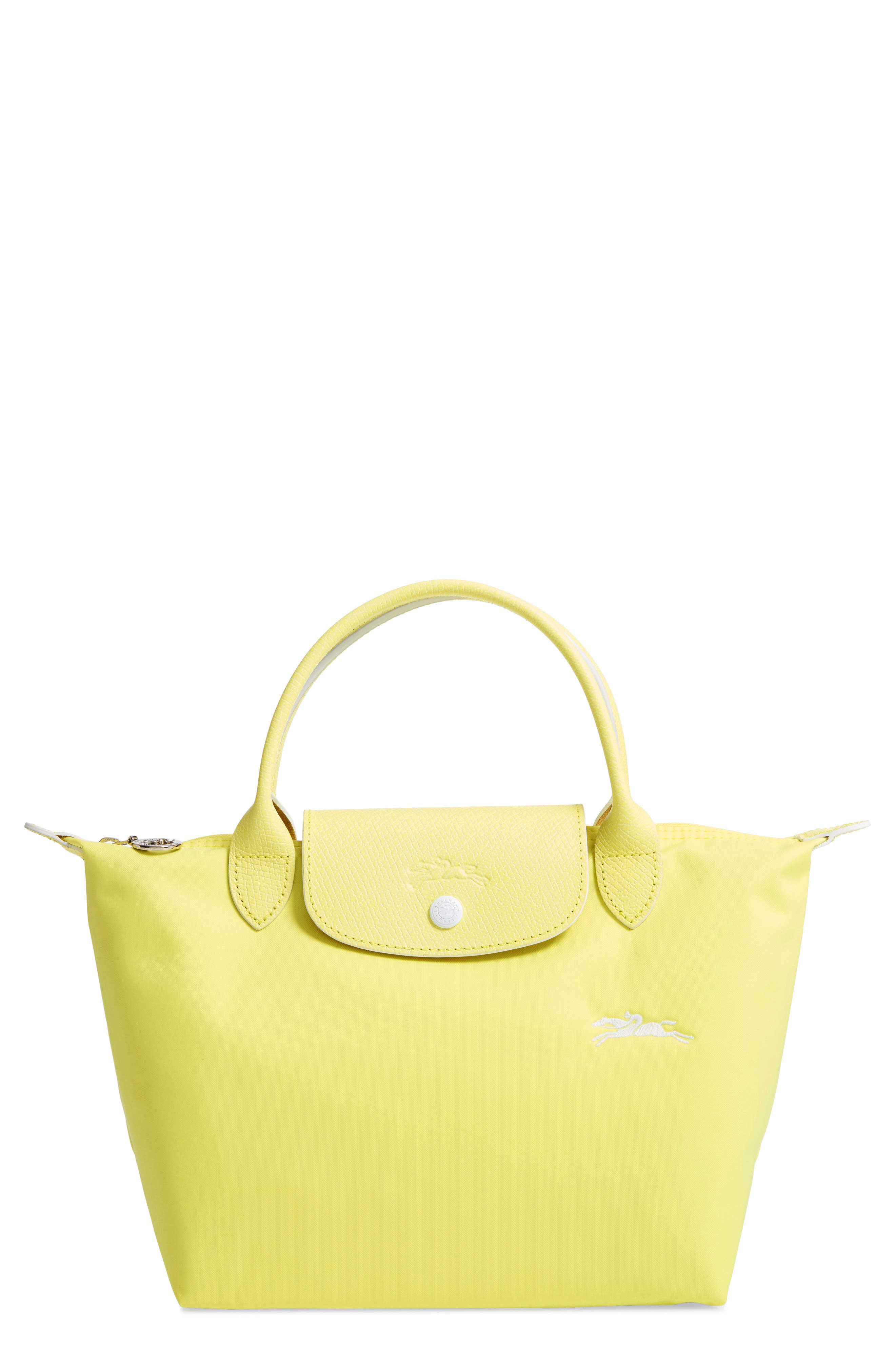 Le Pliage Club Tote, Main, color, YELLOW