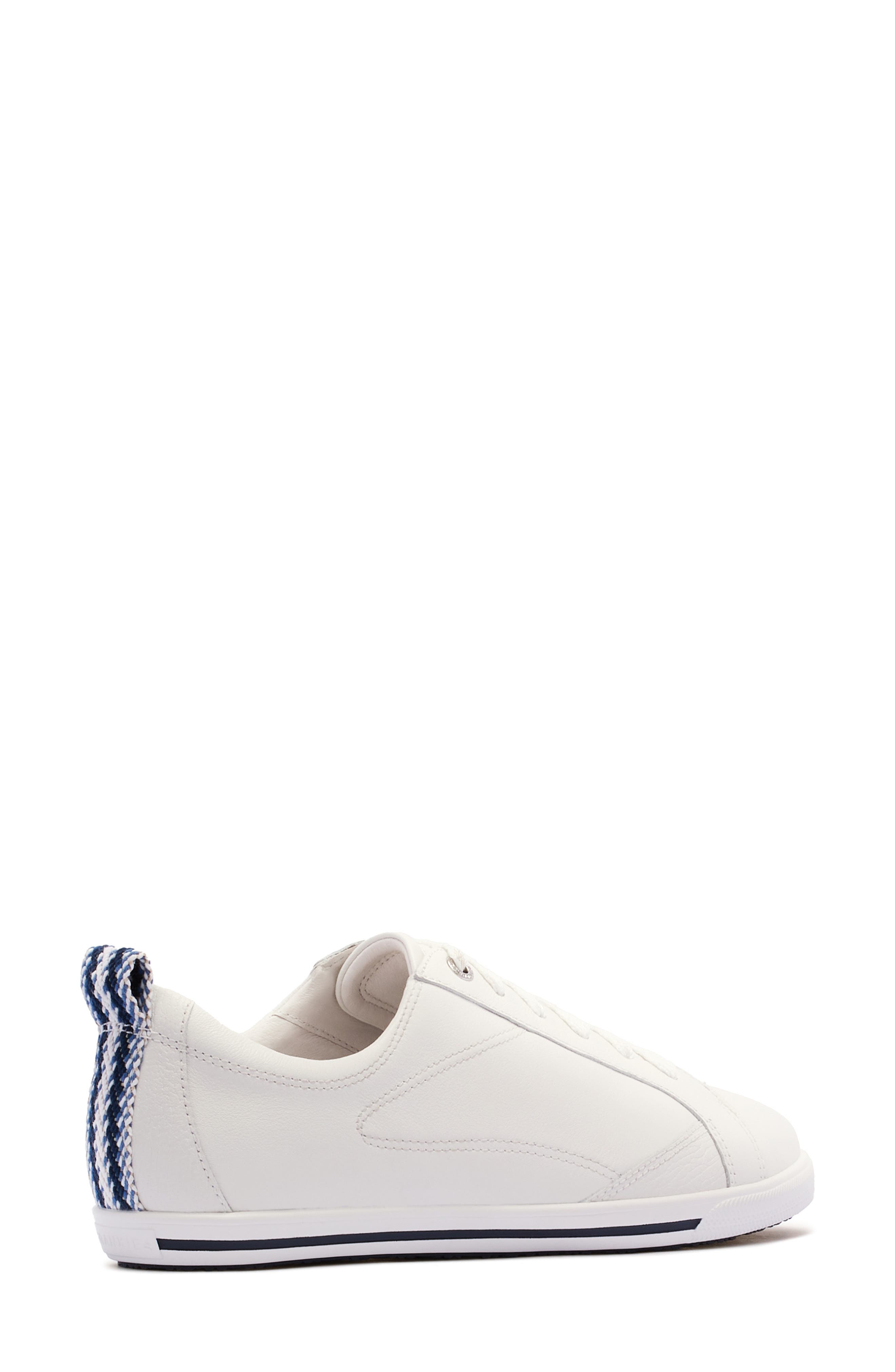 Asher Sneaker, Alternate, color, WHITE/ BLUE