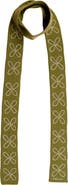 TBCo Merino Wool Flora Skinny Scarf