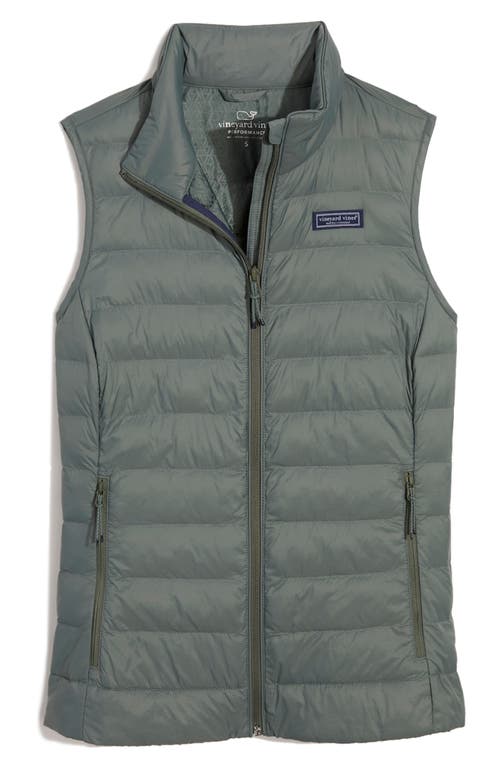 Vineyard Vines Shoreline Primaloft® Insulated Puffer Vest In Green