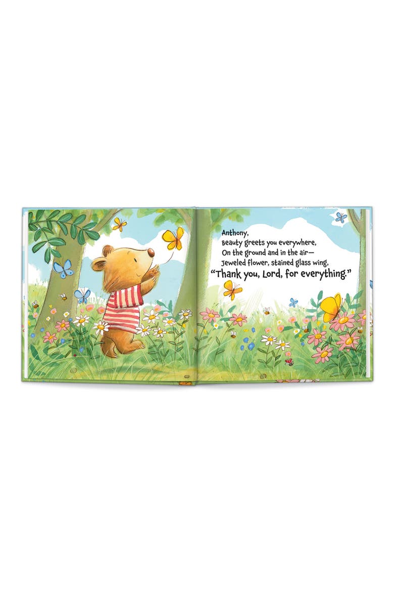 'Thank You, Lord, For Everything' Personalized Book, Alternate, color, MULTI