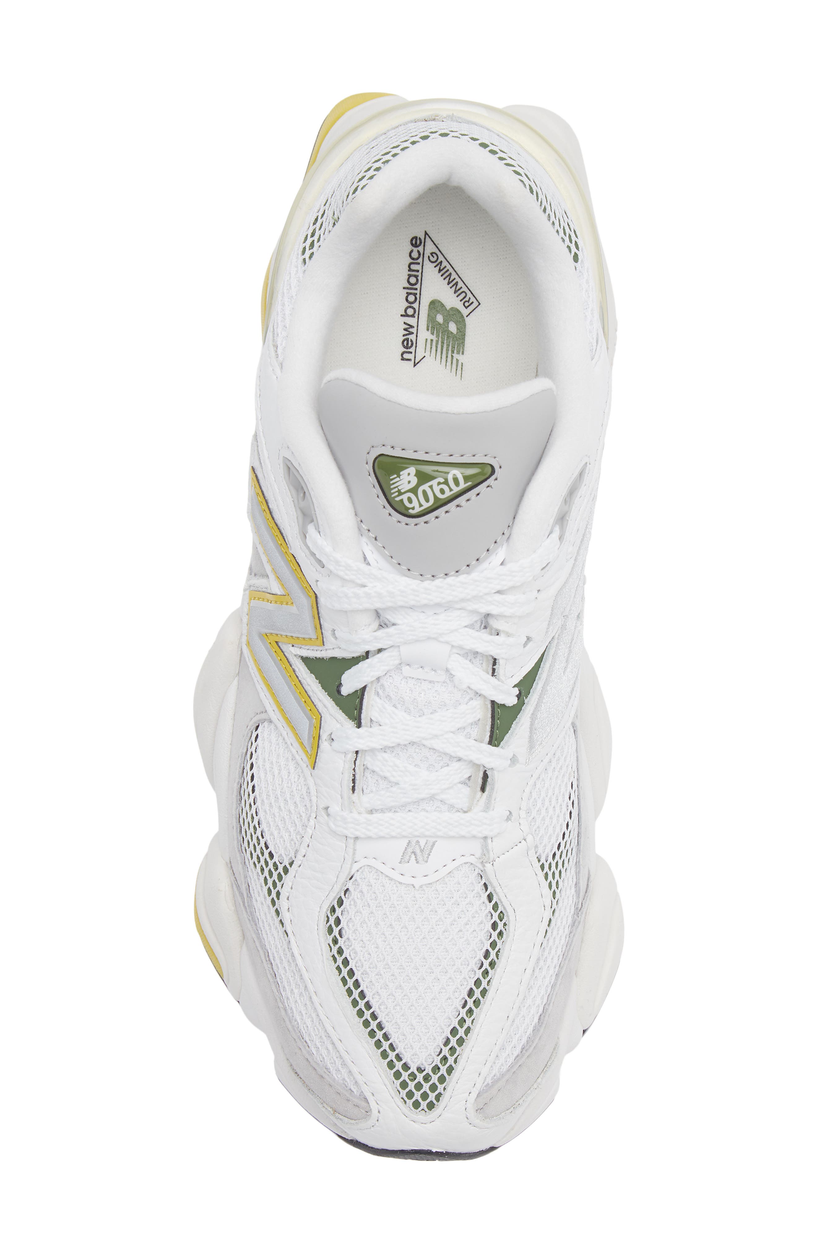 Gender Inclusive 9060 Sneaker, Alternate, color, NB 103 WHITE/ APOLLO GOLD