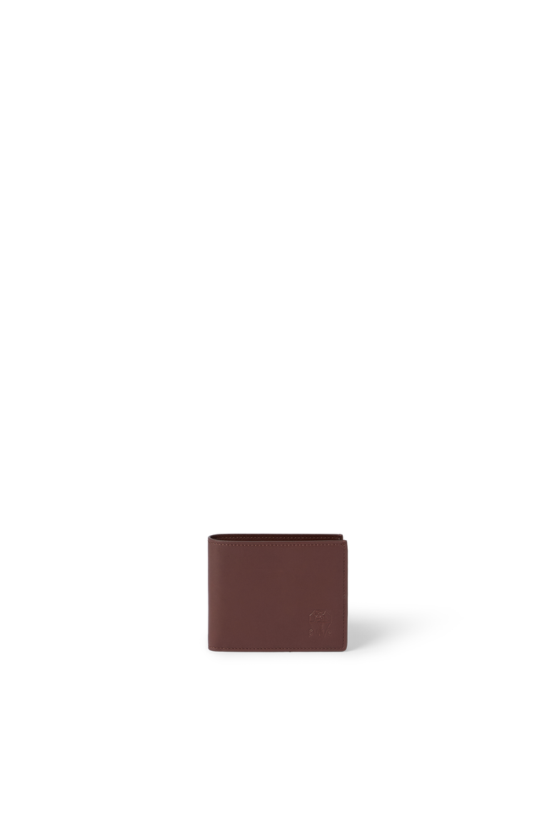 Calfskin wallet, Main, color, Brown