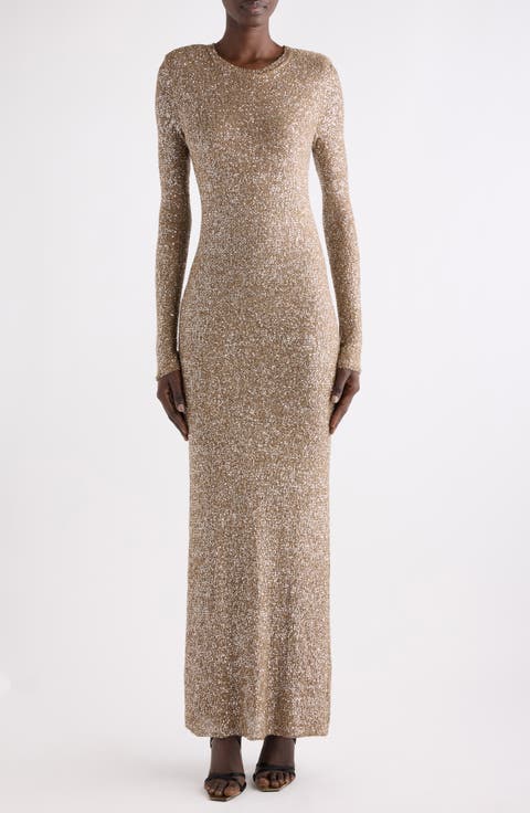 Long Sleeve Maxi Gown