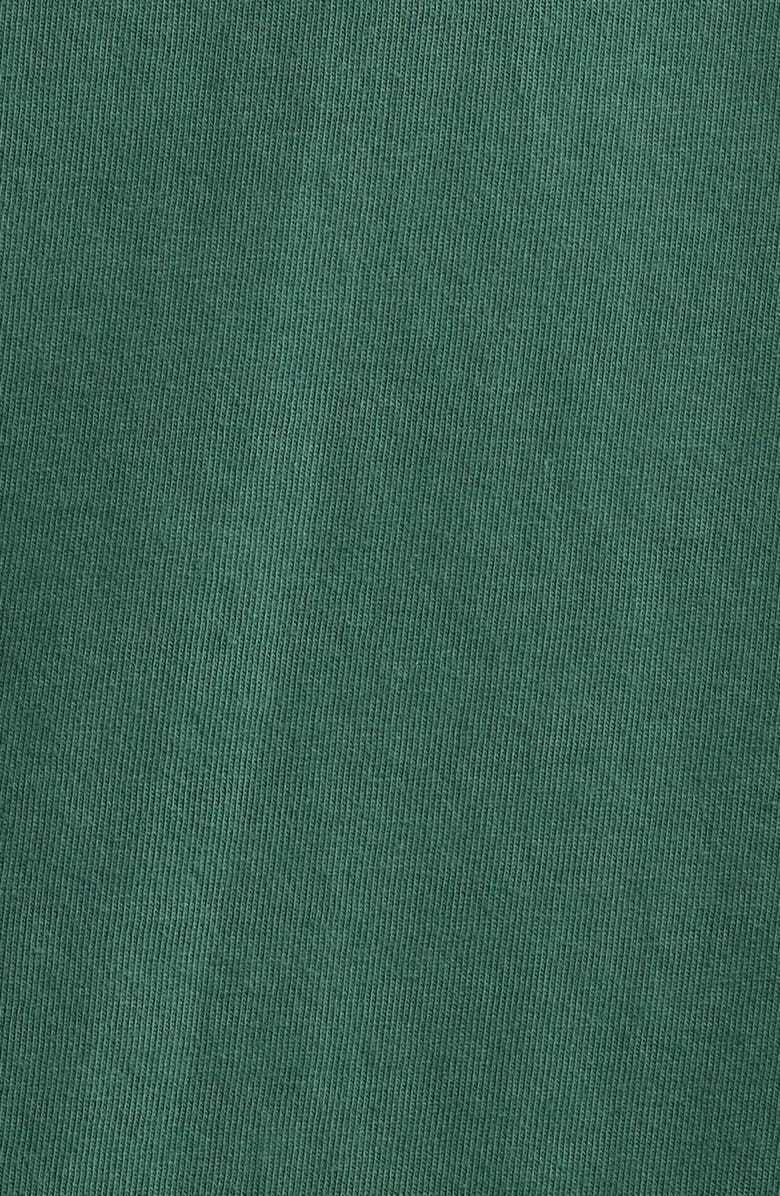 Malbon Golf Bermuda Brumal Buckets Embroidered Graphic T-Shirt, Alternate, color, Hunter Green