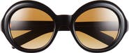 Prada 53mm Gradient Round Sunglasses