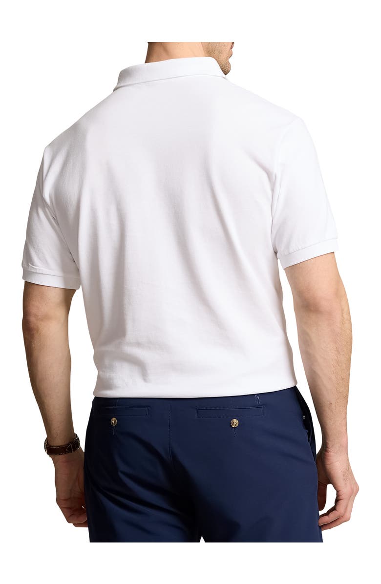 Polo Ralph Lauren Big & Tall Beach Club Bear Mesh Polo Shirt, Alternate, color, 