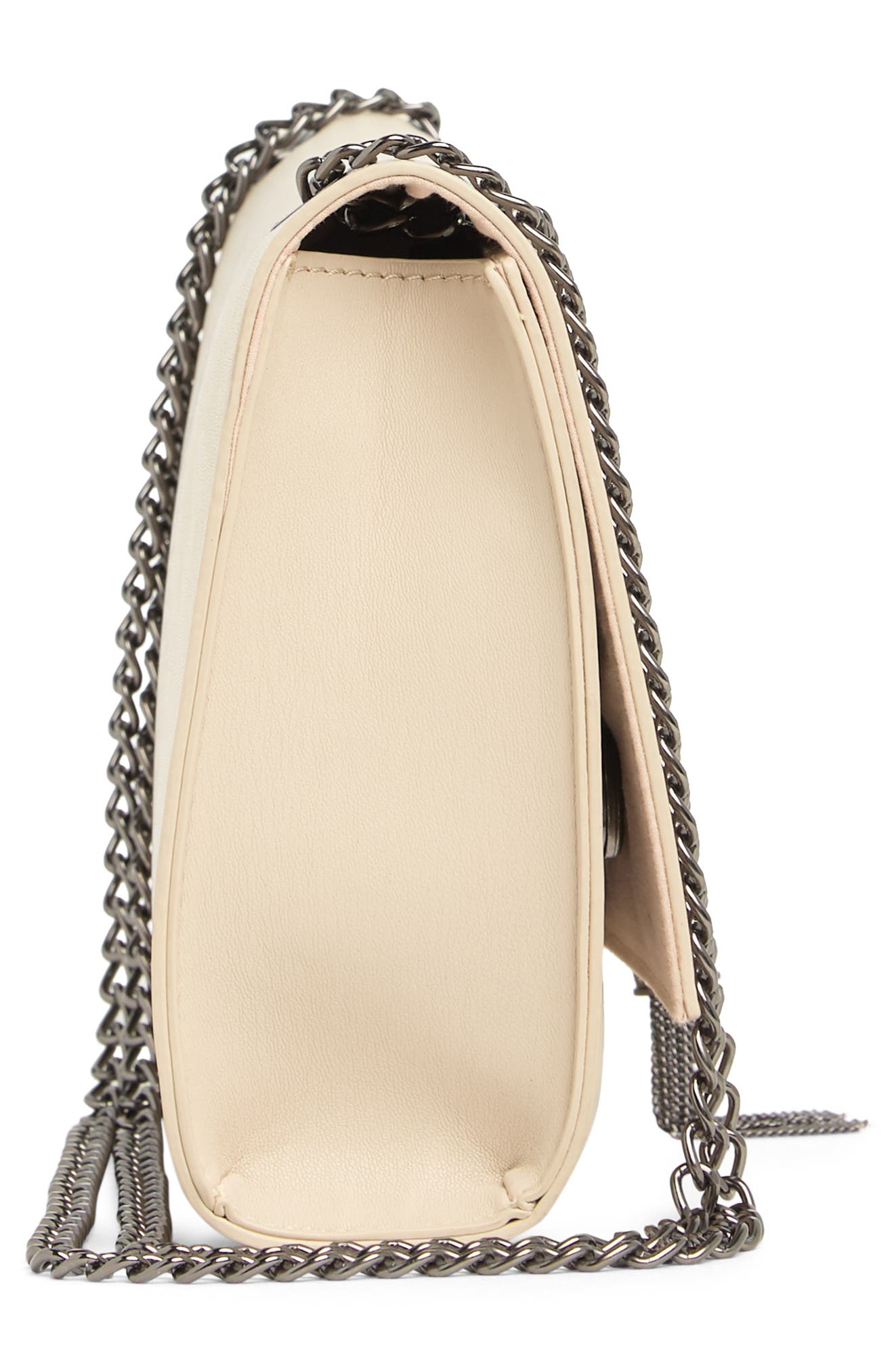 Tassel Crossbody Bag, Alternate, color, BUFF