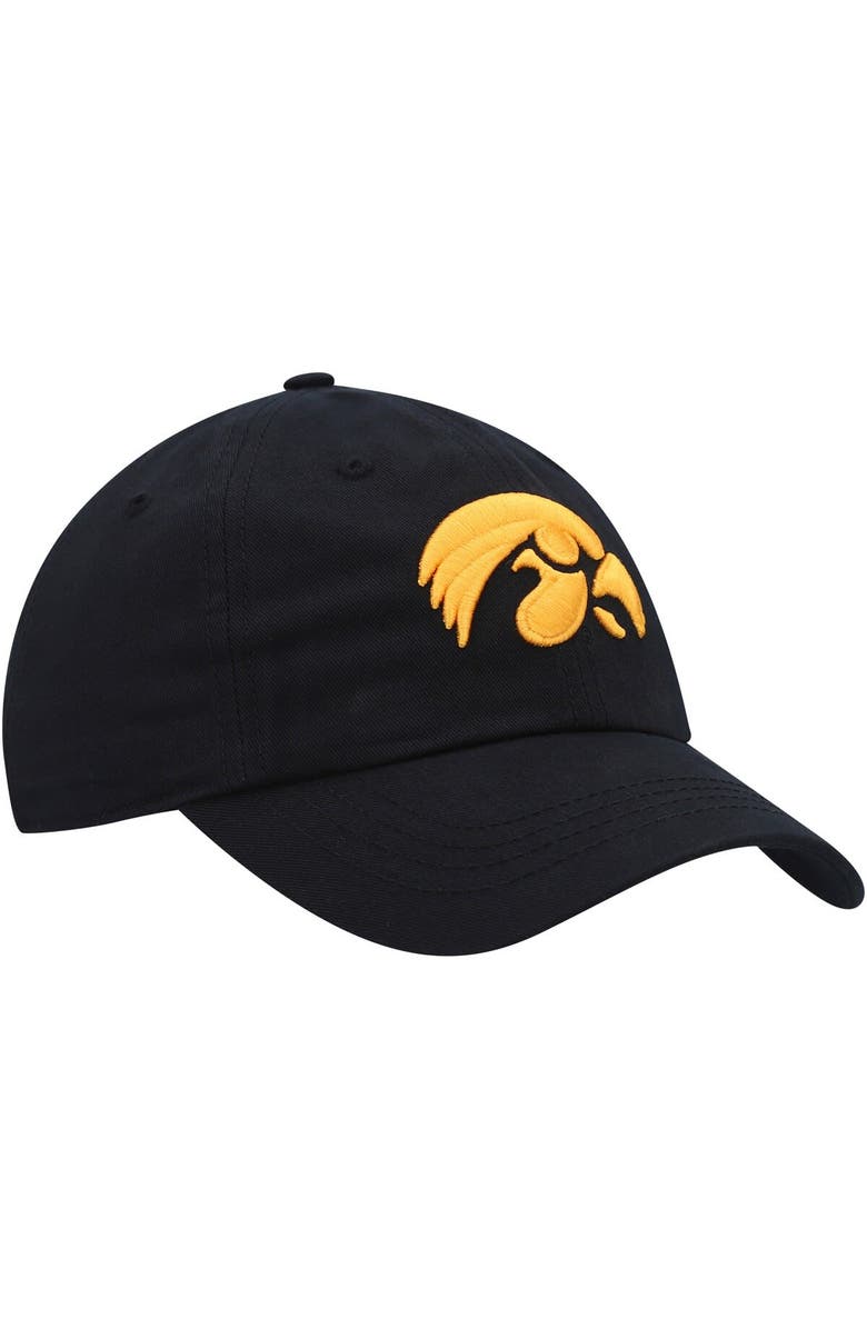 '47 Women's '47 Black Iowa Hawkeyes Miata Clean Up Logo Adjustable Hat, Alternate, color, Black