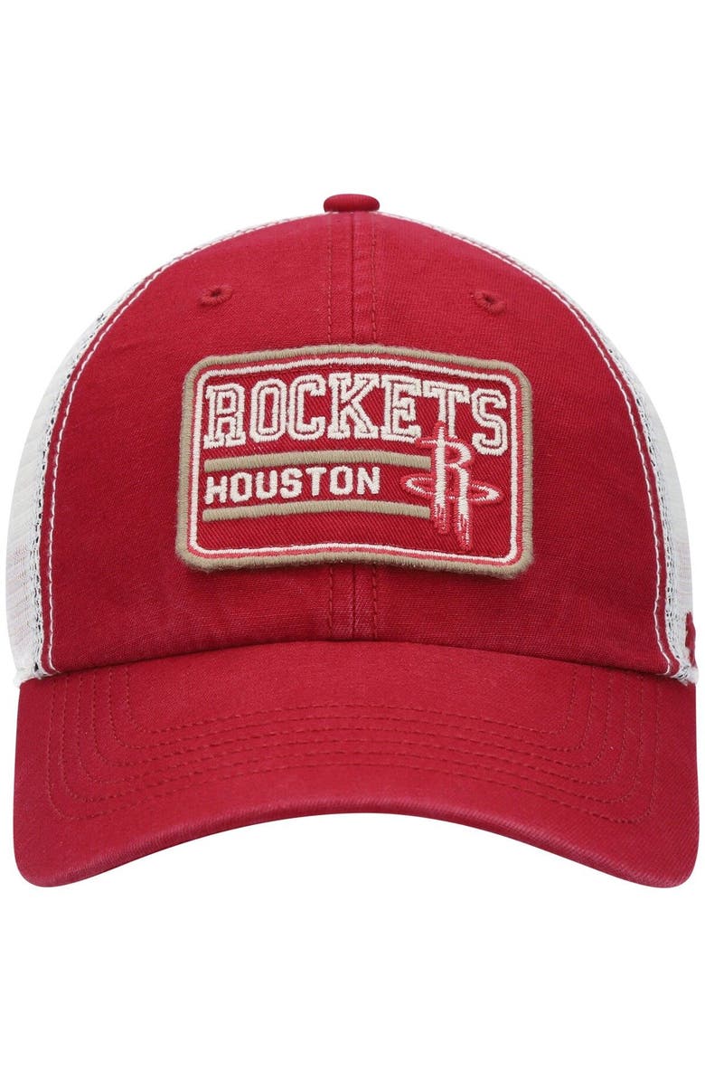 '47 Men's '47 Red Houston Rockets Off Ramp Trucker Snapback Hat, Alternate, color, 