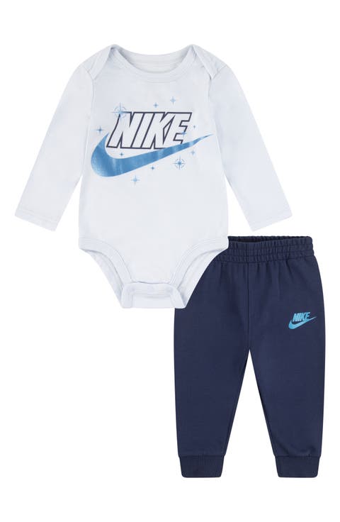 Icon Long Sleeve Graphic Bodysuit & Leggings Set (Baby)