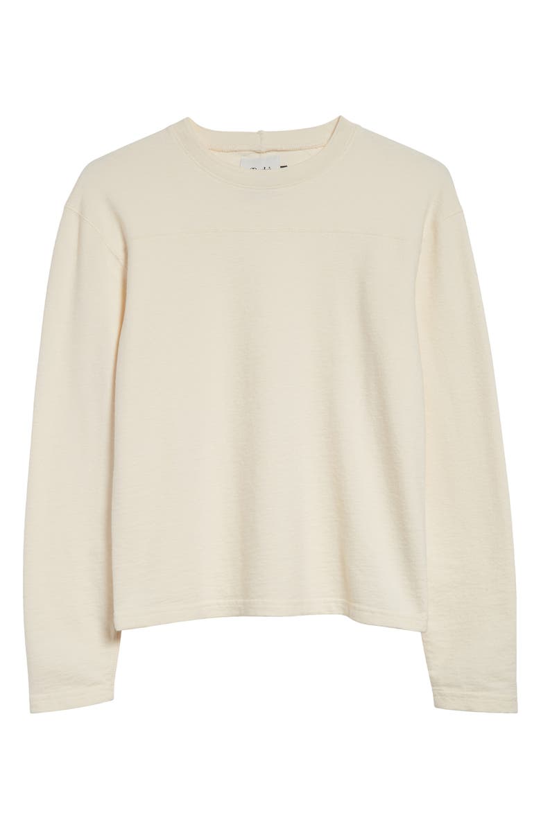 Drake's Long Sleeve T-Shirt, Alternate, color, Antique White