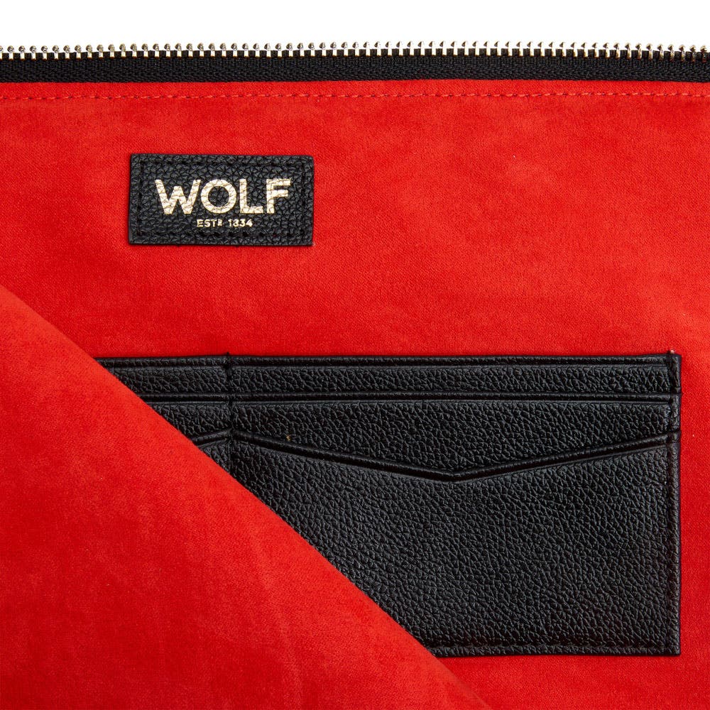 WOLF Mimi Laptop Sleeve 13" with Handle, Alternate, color, Black