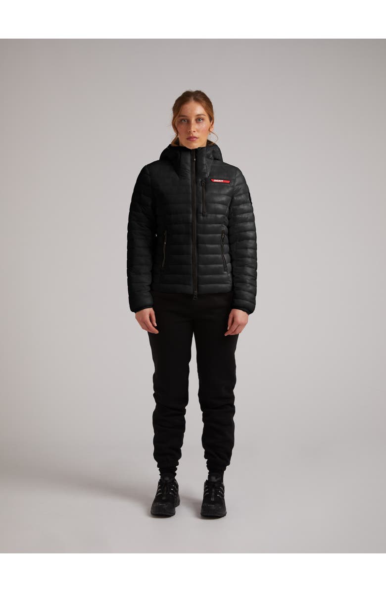 JACK1T Satell1Te Padded Hooded Jacket, Alternate, color, Black