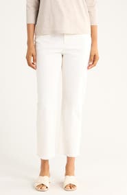 Eileen Fisher Ankle Straight Leg Jeans
