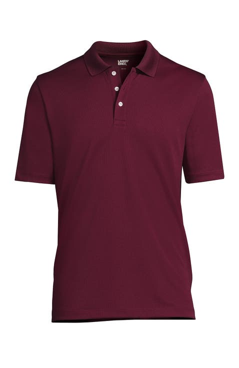 Short Sleeve Solid Active Polo Shirt