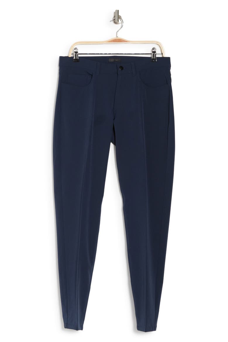 5-Pocket Performance Pants, Alternate, color, NAVY IRIS