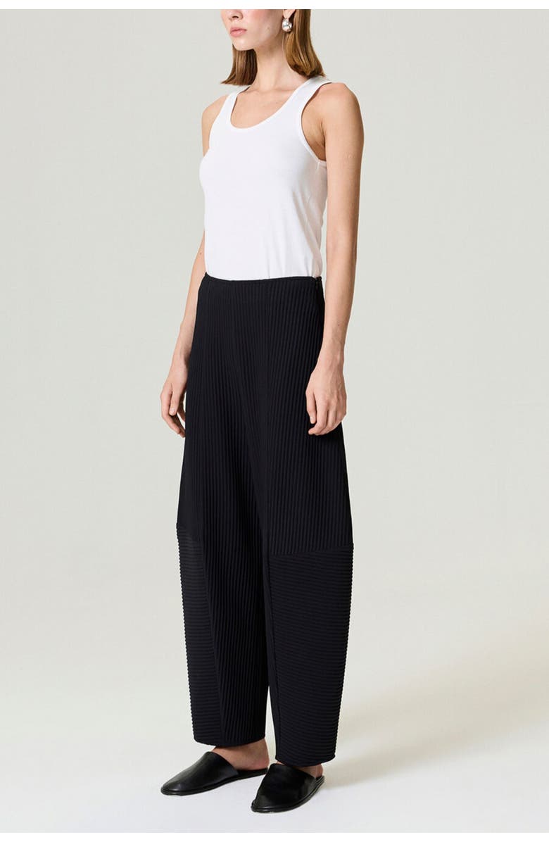 Nocturne Cord Detailed Pants, Alternate, color, Black