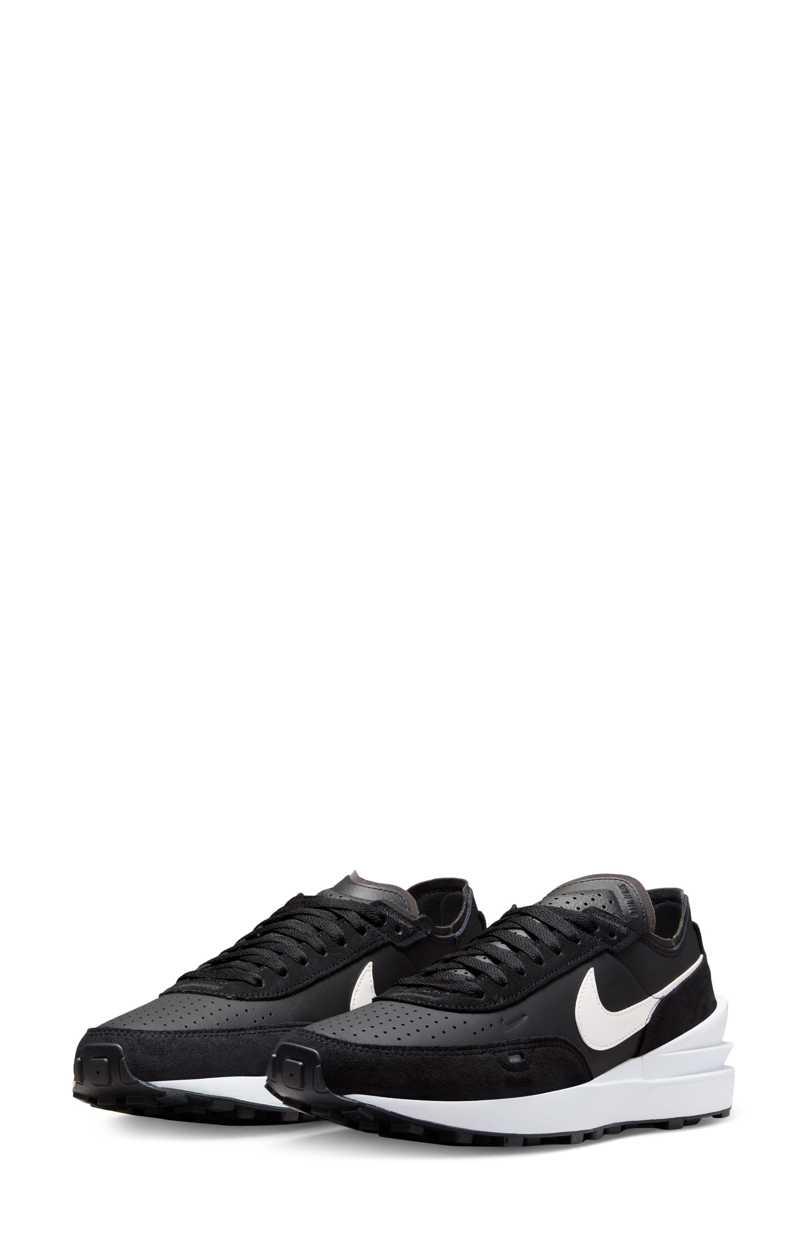 Nike Waffle One Leather Sneaker, Main, color, 