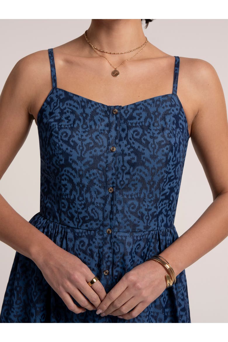Mari Midi Dress, Alternate, color, Blue