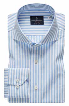 Emanuel Berg Slim Fit Poplin Sport Shirt