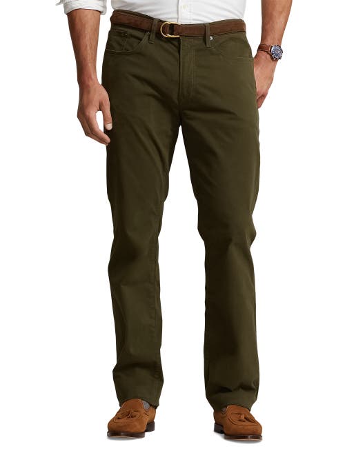 Polo Ralph Lauren Ralph Lauren Hampton Relaxed Straight Stretch Jean In Dark Loden
