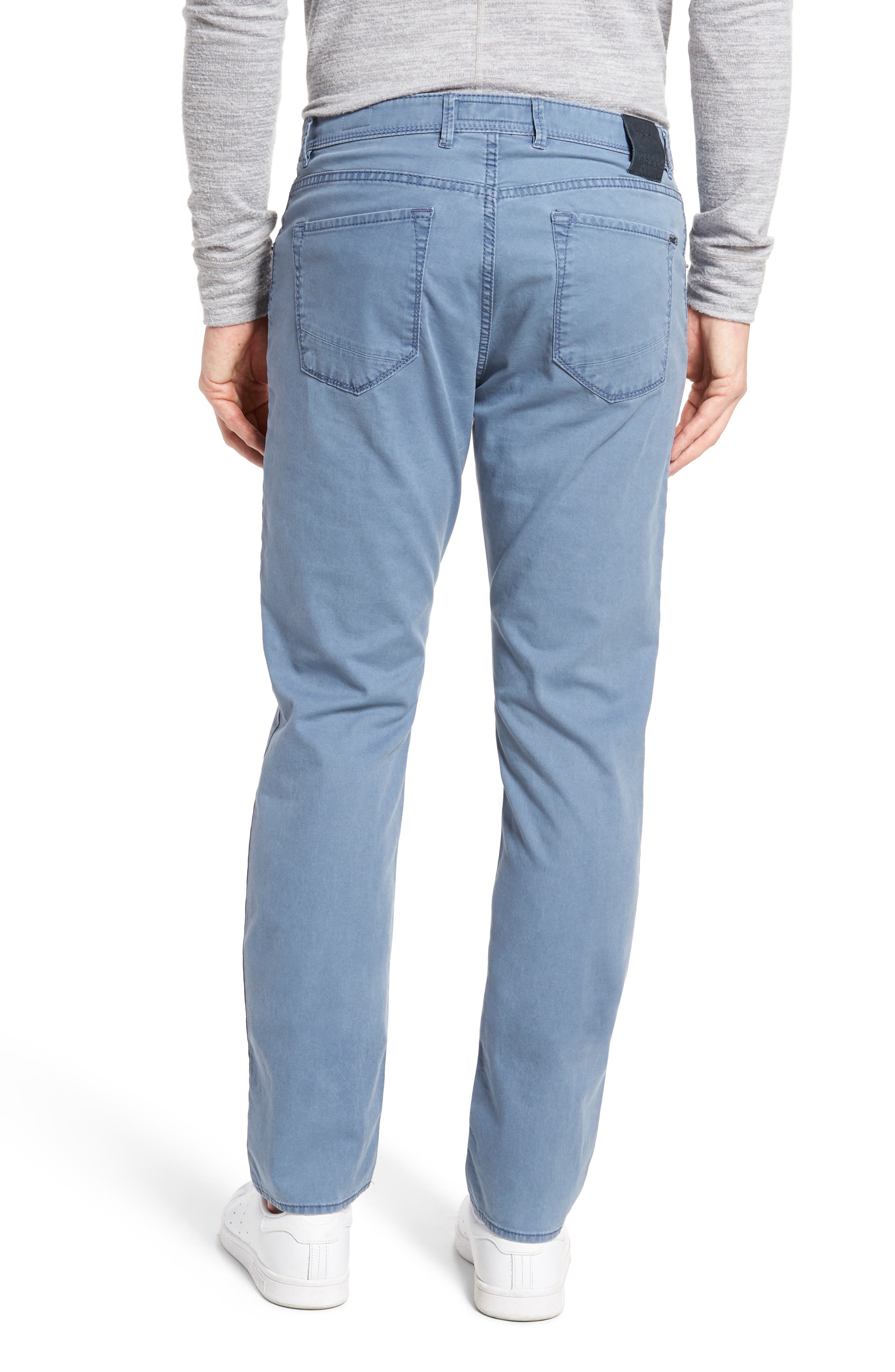 Brax Chuck Flat Front Stretch Cotton Pants (Men) | Nordstromrack