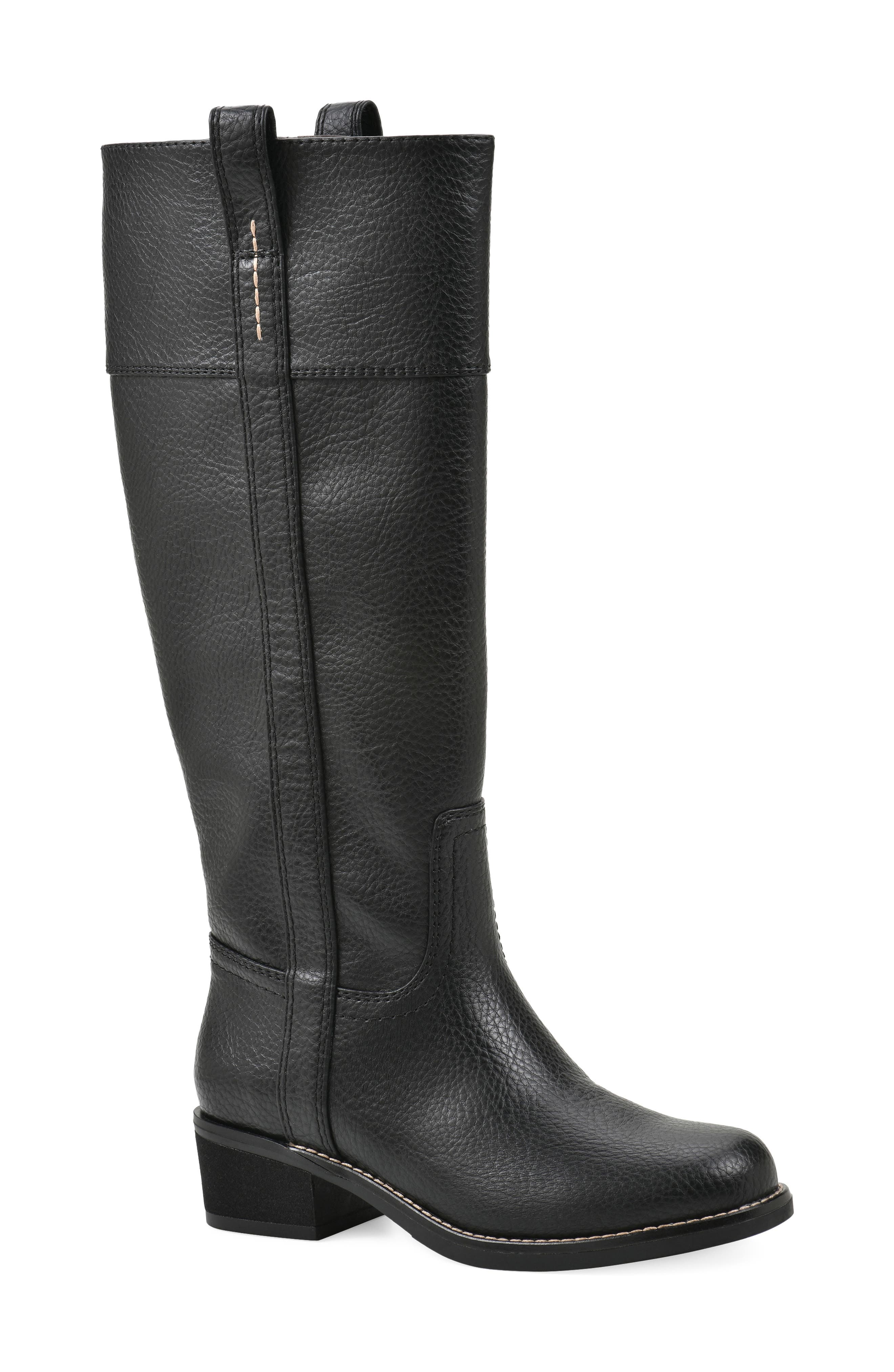 Merrier Western Tall Shaft Faux Leather Boot