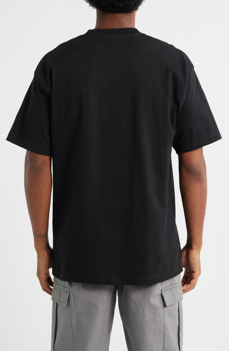 MARKET Soccer Bear Cotton Graphic T-Shirt, Alternate, color, Black