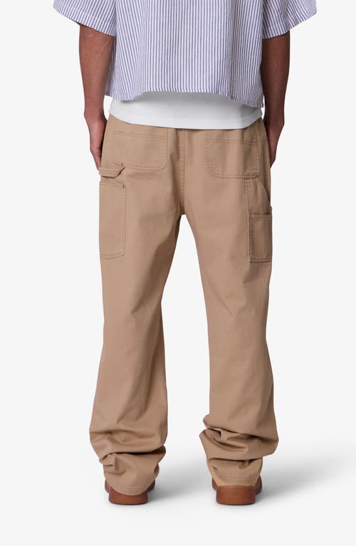 Mnml Ultra Baggy Chinos In Brown