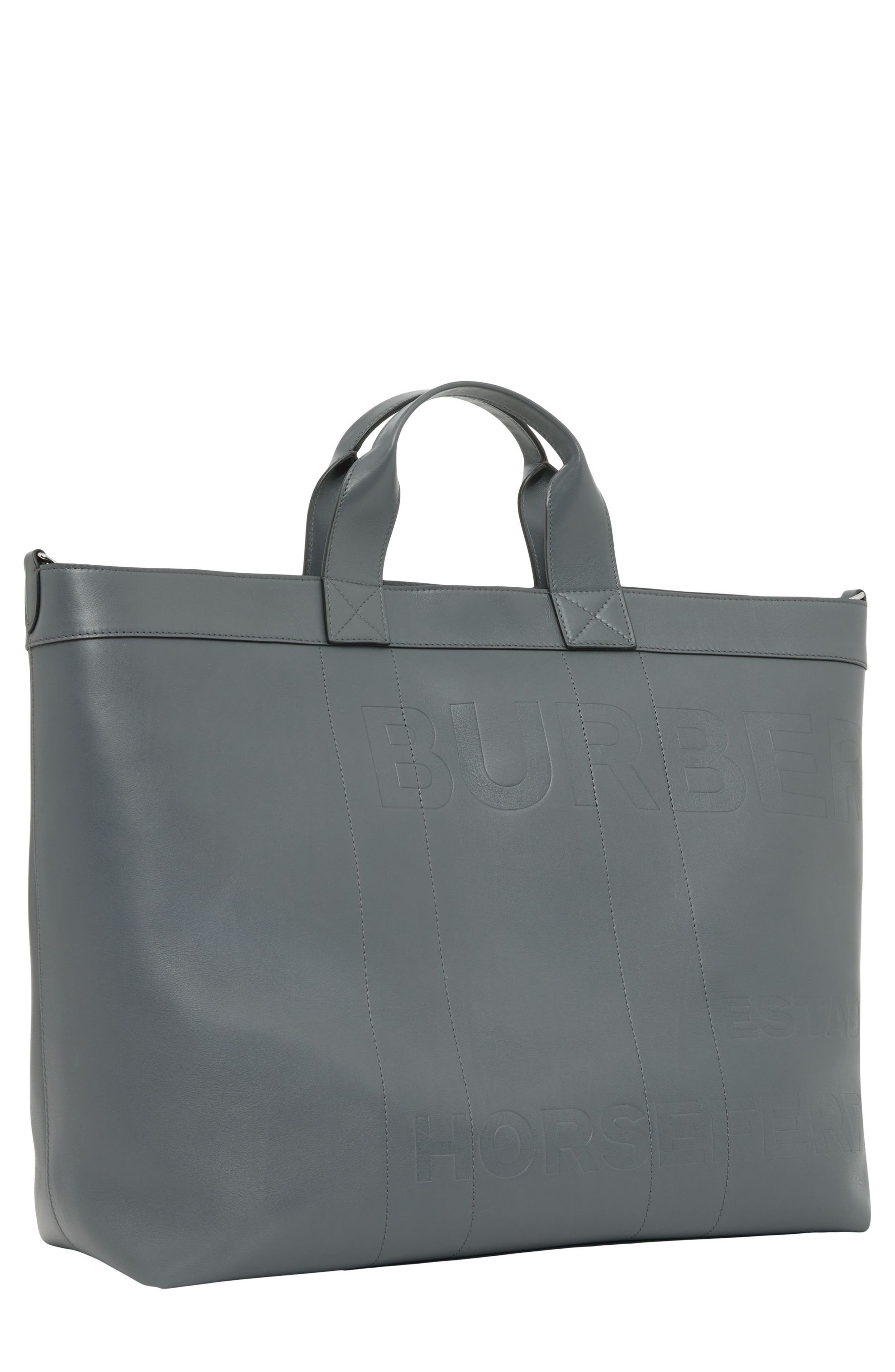 Burberry Ormond Leather Tote, Alternate, color, 