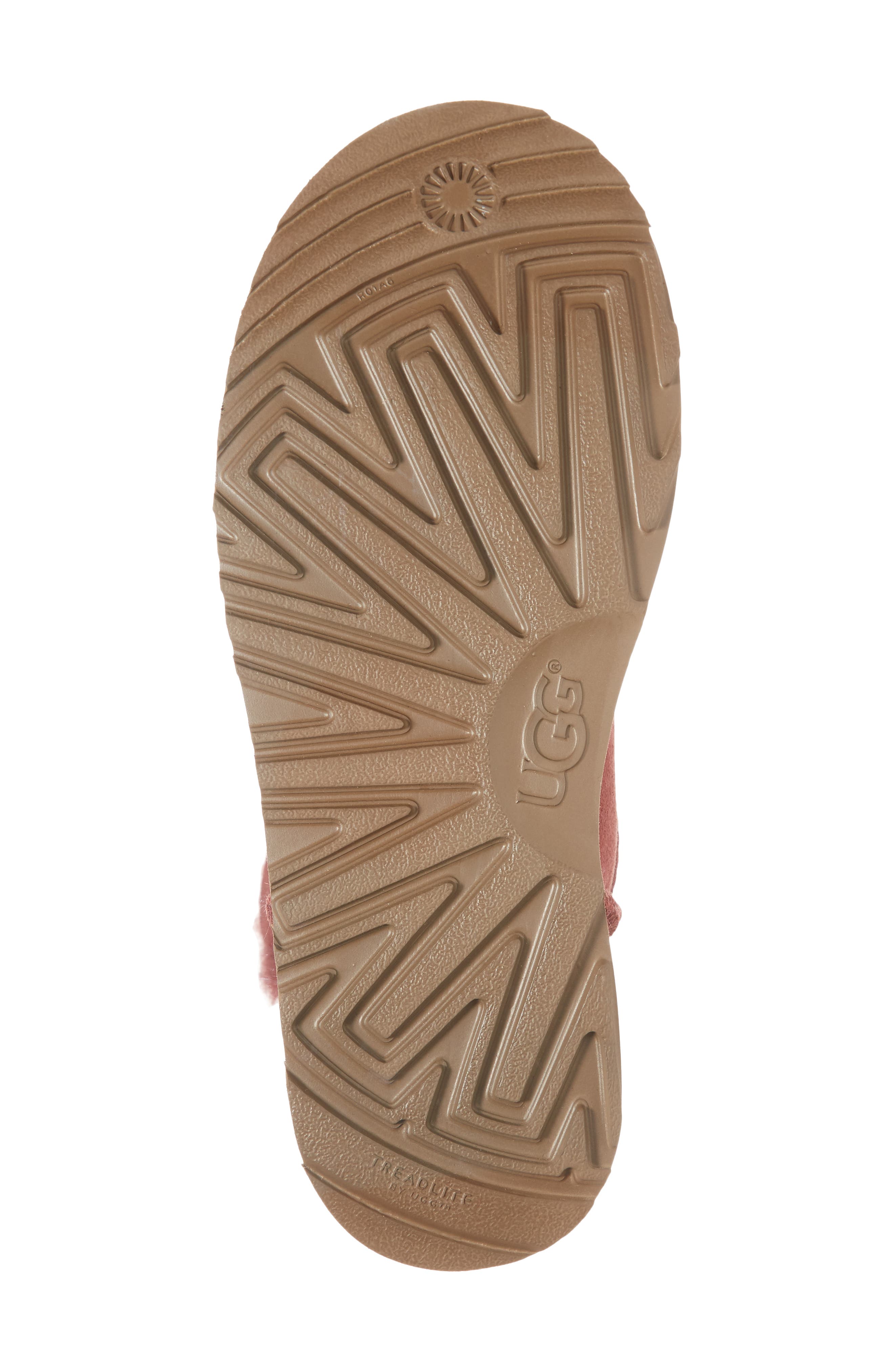 Classic Cuff Short Boot, Alternate, color, RED CLAY SUEDE
