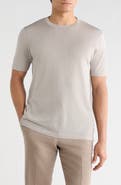 Jack Victor Wellington Cotton & Silk Crewneck T-Shirt