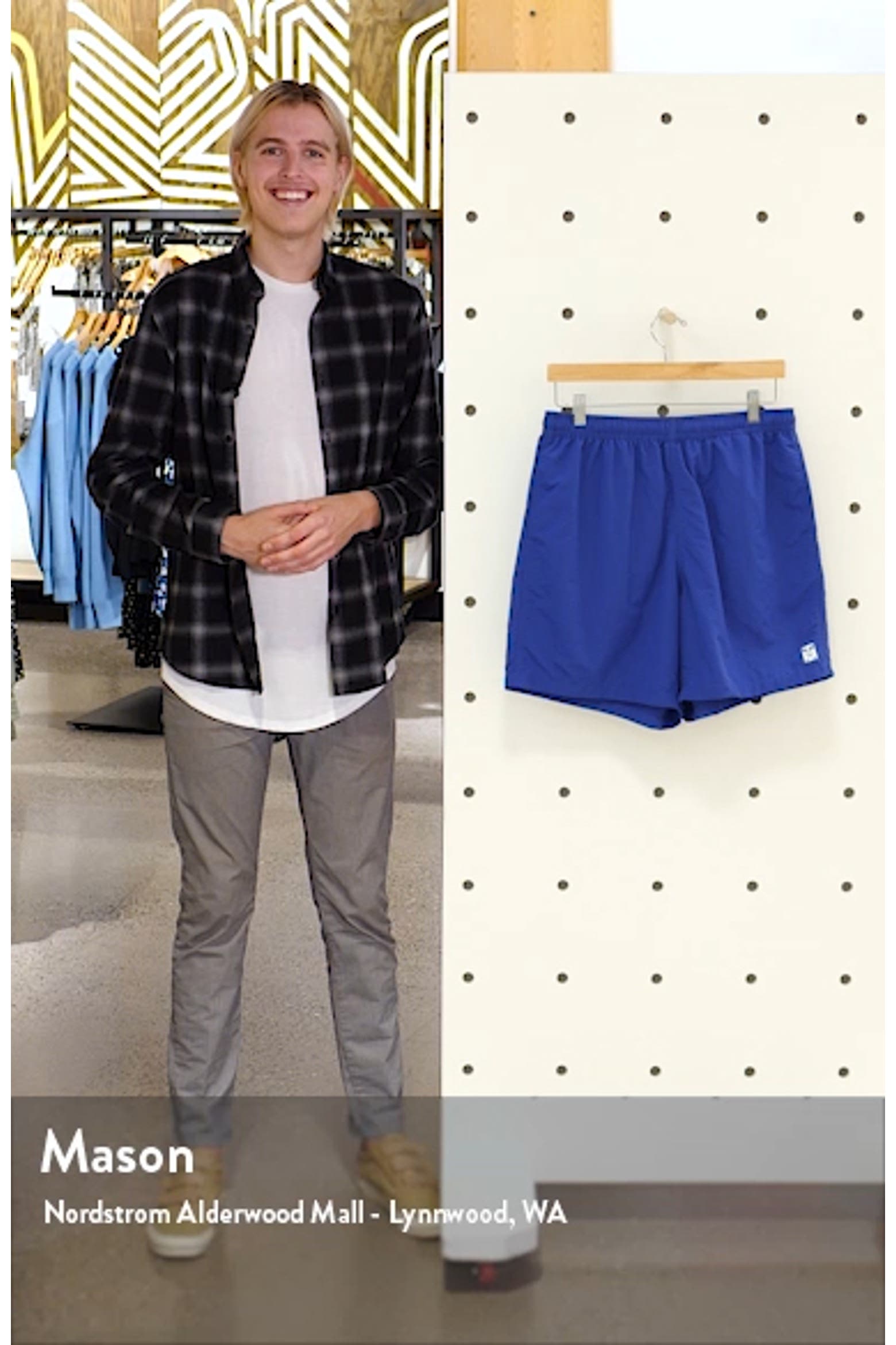 569141 Obey Ideals Easy Relaxed Fit Shorts (Men) | Nordstromrack