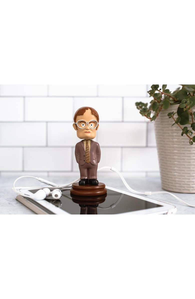 Toynk The Office Dwight Schrute Bobblehead Collectible Figure | Stands 5.5 Inches Tall, Alternate, color, Brown