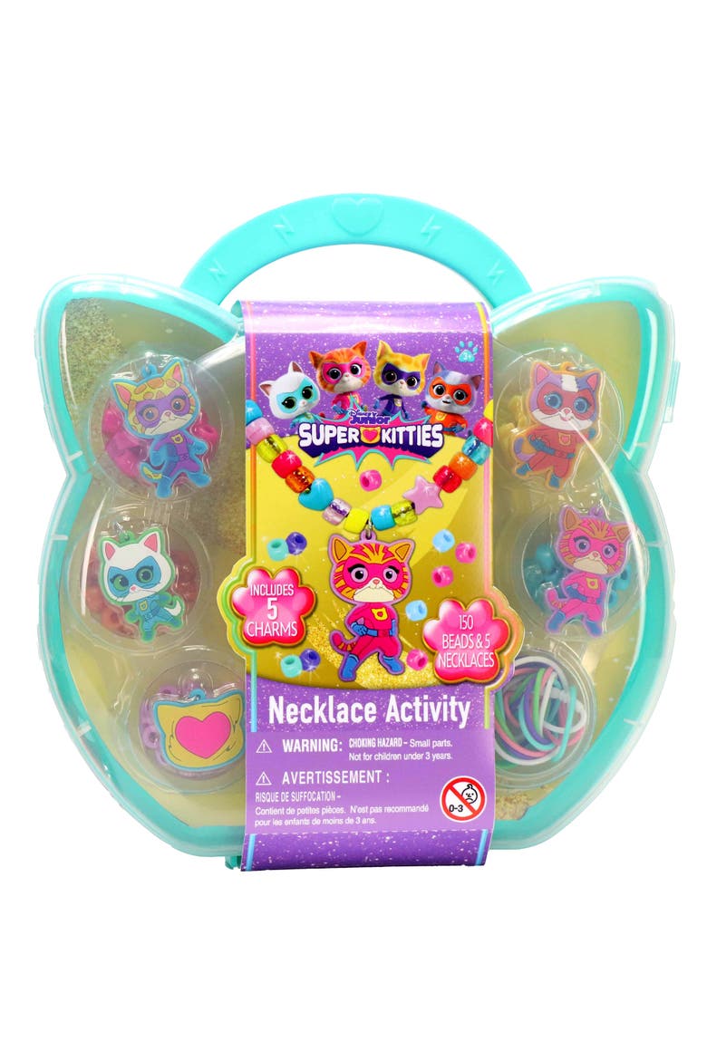 Super Kitties Necklace Activity Set, 161 Pieces, Main, color, Multicolored