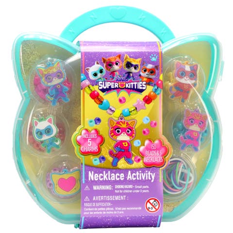 Super Kitties Necklace Activity Set, 161 Pieces
