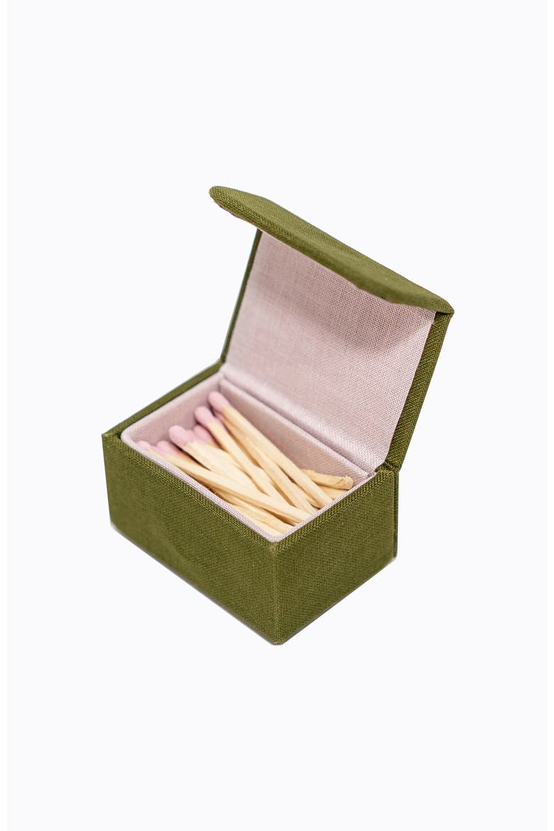 Garden Gate Matchbox, Alternate, color, Green