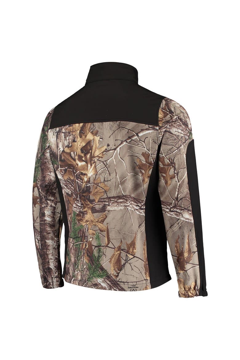 Men's Dunbrooke Realtree Camo/Black Cleveland Browns Circle Hunter Softshell Full-Zip Jacket, Alternate, color, Realtree Camo